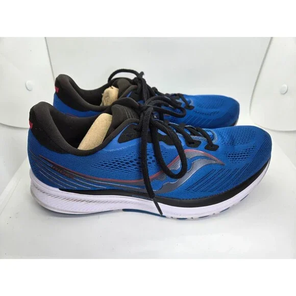 Saucony Ride 14 Shoes Men\'s 10.5 Blue Running Athletic Workout Support Sneakers Saucony Ride 14 review | TechRadar main image 3